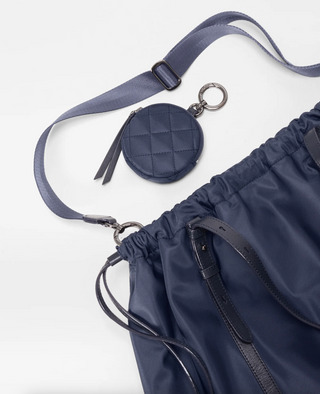 Large Waverly Tote-Navy