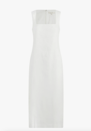 The Perfect Opportunity Linen Dress - White
