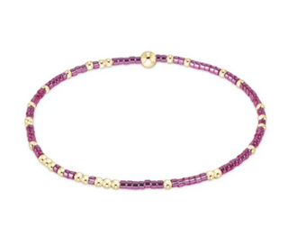 Hope Unwritten Bracelet - Pink Metallic