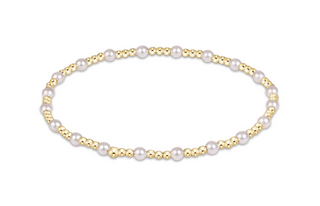 sincerity pearl 3mm bracelet