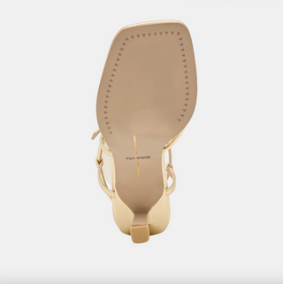 Mylee - Gold Distressed Leather