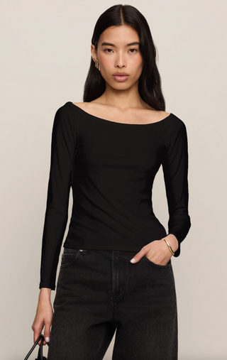 Sabrina Top - Black