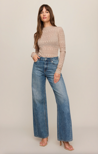 Avery Sweater Top - Soft Ecru
