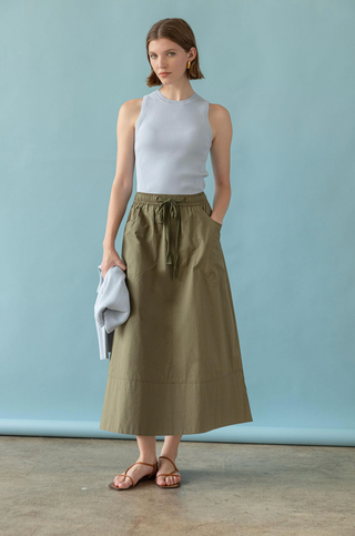 Short Perfect Tank Sweater - Tide