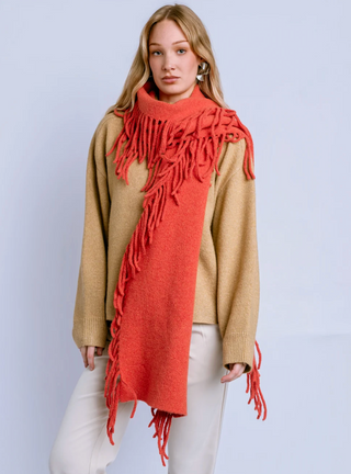 Sachi Scarf - Tangerine Glow