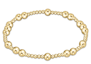 Hope Unwritten 5mm Bead Bracelet - Gold