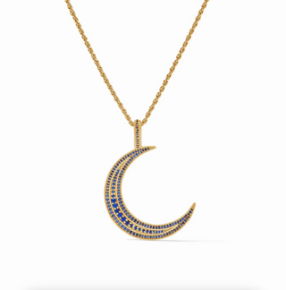 Luna Pendant - Sapphire Blue