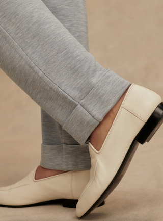 The Rolled Cuff Pant 25 - Mid Blue Marl