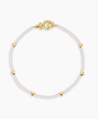 Amour Pearl Bracelet - Gold