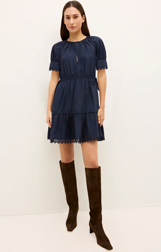 Sallie Dress - Naval