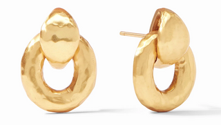 Palermo Demi Doorknocker Earring - Gold