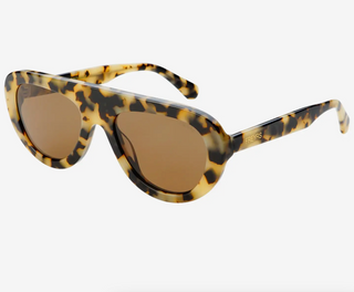 Jetsetter Acetate Womens Aviator Sunglasses - Milky Tortoise  display picture 1