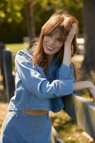 Megs Top - Denim