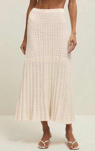 Lexa Sweater Skirt - Cloud