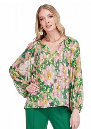 Peasant Top - Golden Magnolia