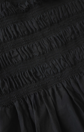 Cornelia Poplin Maxi Dress - Black