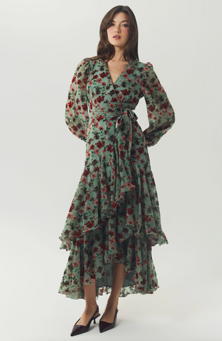 Helene Dress - Blue/Multi