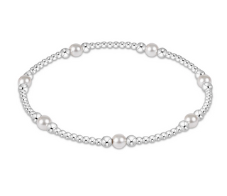 Purpose Pearl 4mm Bead Bracelet - Sterling