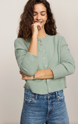 Medina Cardigan - Mint Julep
