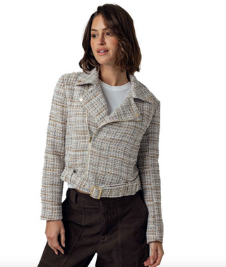 Cropeley Jacket - Spice Boucle