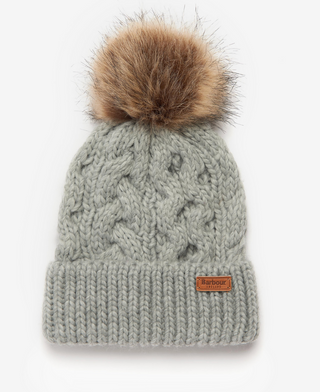 Barbour Penshaw Beanie & Scarf - Grey