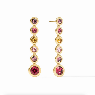 Rainbow Tier Earring - Pink Dawn