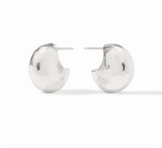 Solara Hoops - Silver