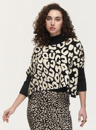 Aja Bozoma Sweater - Black/Ecru