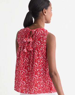 Lynn Top - Lighthouse Red Leila