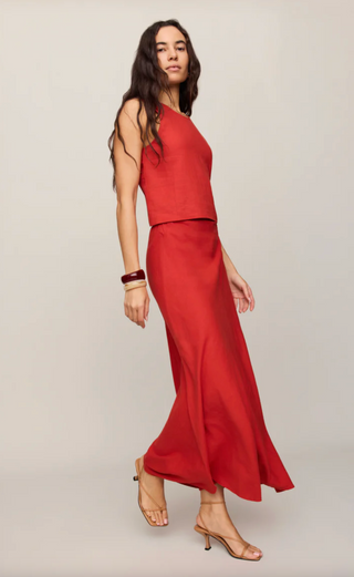 Meryl Skirt - Chili Pepper