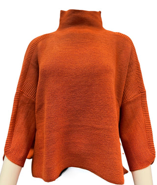 Boho Sweater - Rust