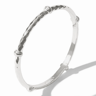 Medium Savannah Bangle - Silver