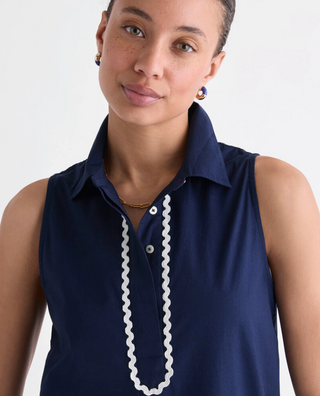 Pippa Dress - Nautical Navy