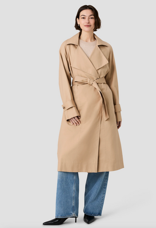 Raglan Trench Coat - Relaxed Trench Twill