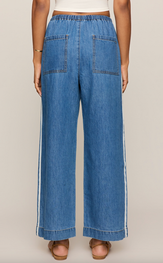 The Sidelines Denim Trackpant - Dreamstate