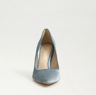 Hazel Pointed Toe Pump - Azure Blue