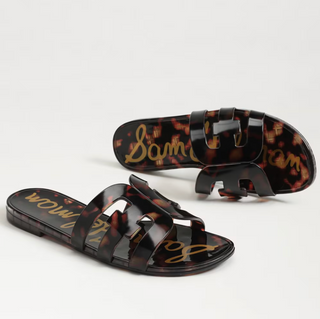 Bay Jelly Slide Sandal - Tortoise Jelly
