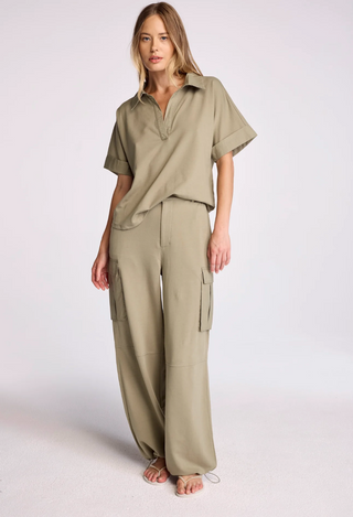 Ivy Popover - Vintage Moss