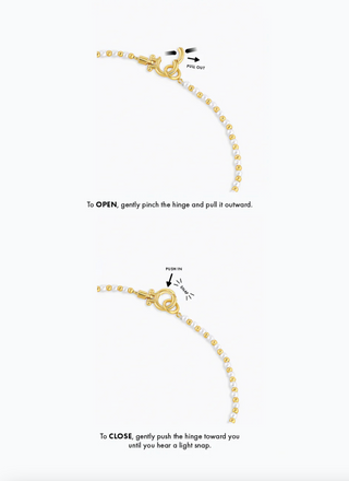 Poppy Pearl Necklace - Gold