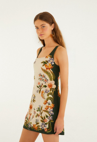 Nature Sand Mini Dress - Nature Sand