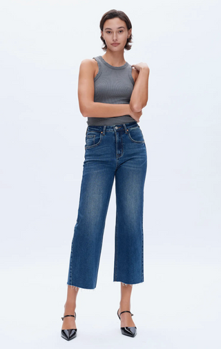 High Rise Wide Leg - Surf