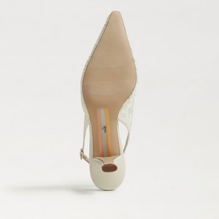 Bianka Slingback Pump - Mesh Modern Ivory
