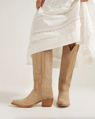 The Abby - Driftwood Suede