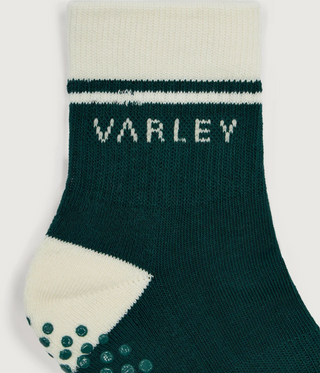 Grayson Half Crew Grip Sock - Ponderosa Pine