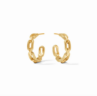 Cheval Paperclip Hoop-Gold-S