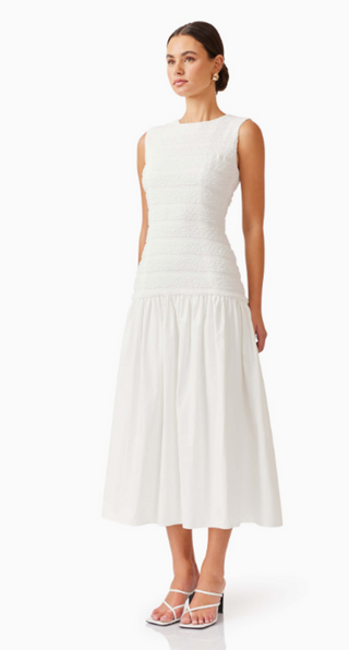Fifi Midi Dress - Ivory