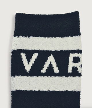 Spencer Sock - Black / Egret
