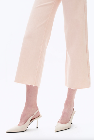 High Rise Wide Leg - Pale Dogwood