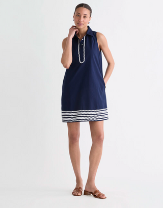 Pippa Dress - Nautical Navy