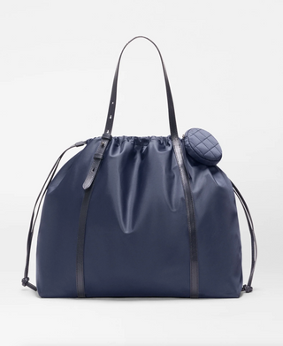 Large Waverly Tote-Navy